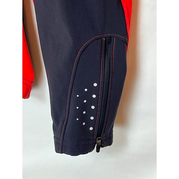 Specialized Womens XL Black Red Zip Front Long Sleeve Cycling Jacket Performance - Picture 8 of 9